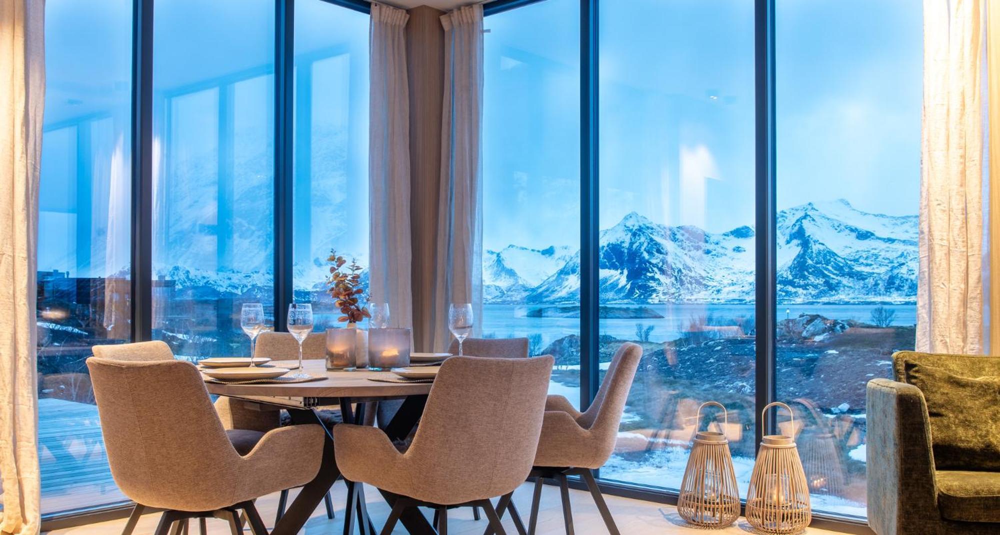 New Luxury Cabin Near Henningsvaer Lofoten Kleppstad Esterno foto