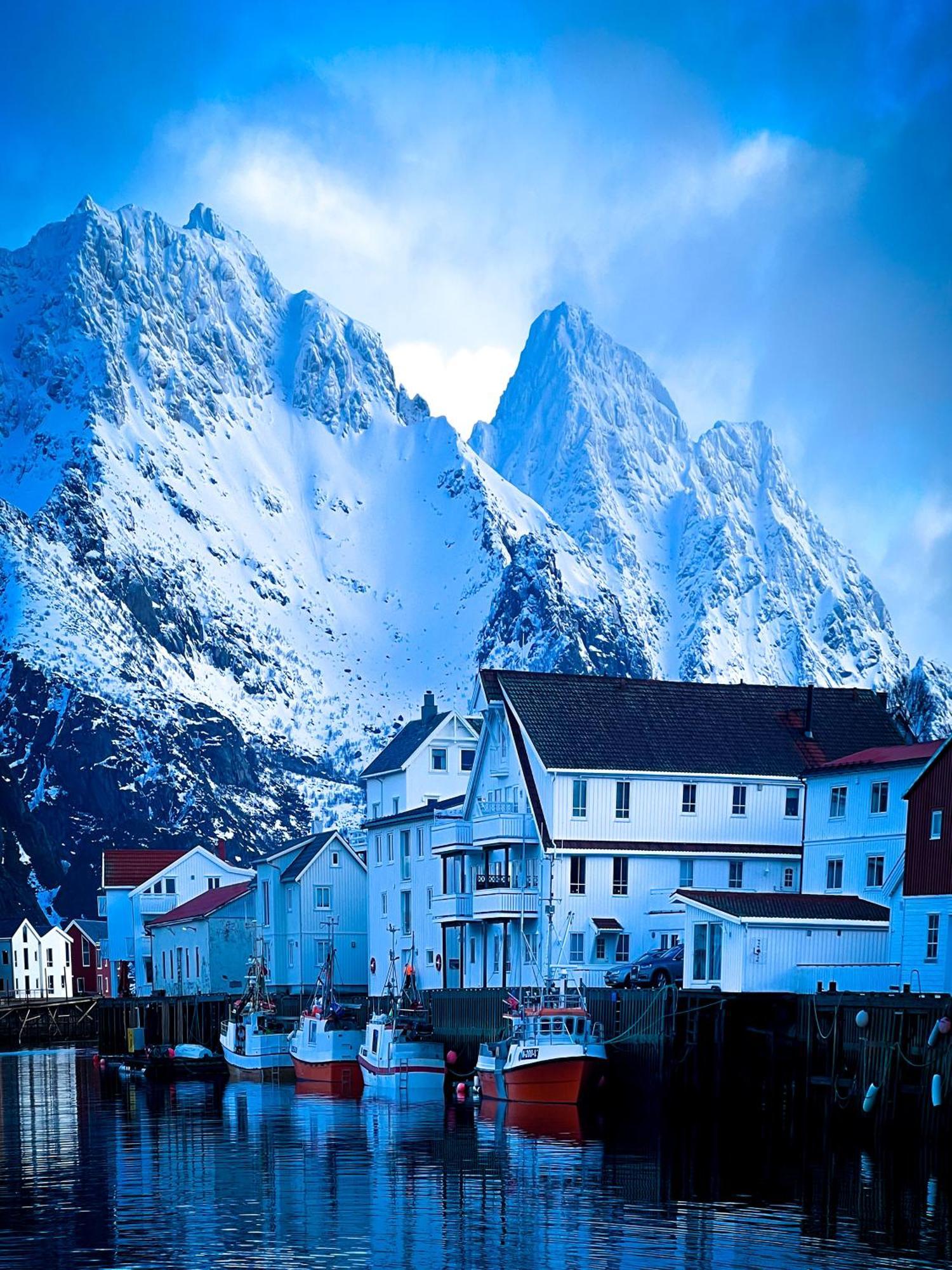 New Luxury Cabin Near Henningsvaer Lofoten Kleppstad Esterno foto